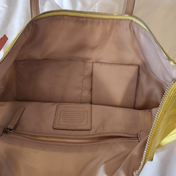 Yellow Coach Purse - Picture 8 of 16